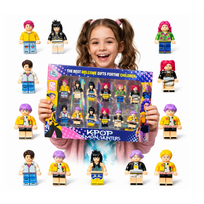 LEGO stiliaus K-Pop demon hunters žmogeliukų rinkinys - 12vnt.