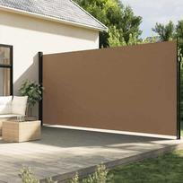 Ištraukiama šoninė markizė taupe spalvos 220x600cm