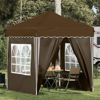 Pop-up šventinis palapinė Taupe 195 x 195 x 245 cm