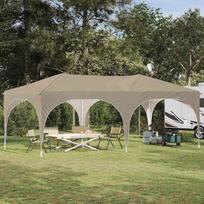 Pop-up šventinis palapinė Kreminė 575 x 288 x 245 cm
