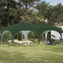 Pop-up šventinis palapinė Žalia 575 x 288 x 245 cm