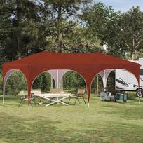 Pop-up šventinis palapinė Terakotos 575 x 288 x 245 cm