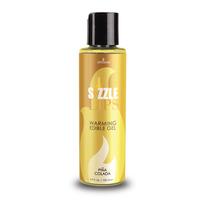 Sizzle Lips 125 ml Pina Colada aromato valgomasis šildantis masažo gelis