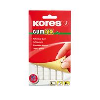 Lipni guma, KORES Gumfix, 84 kvadr., balta sp., 50 g