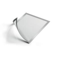 Rėmelis dokumentams DURABLE DURAFRAME® MAGNETIC, A4, (pak. - 5 vnt.), sidabrinis
