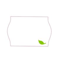 Baltos kainų etiketės su mažo lipnumo klijais, 26 x 16RR, 1000 vnt.(pak.5 vnt.)