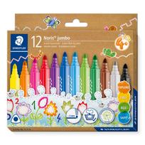 Flomasteriai STAEDTLER Noris Jumbo, 12 vnt.