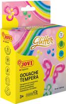 Guašas tempera JOVI GLITTER, 35 ml, 4 spalvos