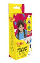 Guašas JOVI TEMPERA, 15ml, 6 spalvų rinkinys su teptuku