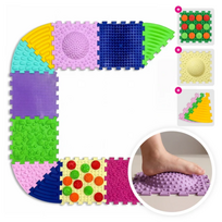 Ortek Multi Mix ortopedinis sensorinis kilimėlis 6 dalys + 6 sektoriai