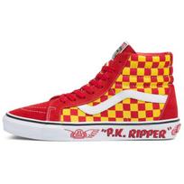 SE Bikes x Vans Sk8-Hi Reissue P.K. Ripper Unisex Sneakers Red Yellow VN0A4BV8A0F 38