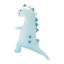 Cute Dinosaur Long Sleeping Pillow Dino Stuffed Animal Cute Couples Sleeping Companion Birthday Gift for Kids M mėlyna
