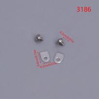 1 rinkinys 3135 Varžtas Metalinis laikrodžio mechanizmo dalis 3186 Fiksavimo tvirtinimo varžtas Sandariklis Tinka laikrodžiui 3135 3186 Mechanizmo varžtas