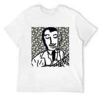 Django Reinhardt, Gyspy Jazz Guitarist, Hot Club, Hot jazz, Guitar, background T-Shirt designer shirts designer t shirt men S