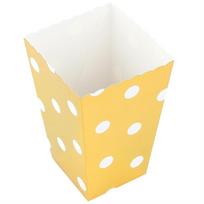60PCS Striped Style Popcorn Bags Treat Boxes For Birthday Children Movie Party Wave Spots