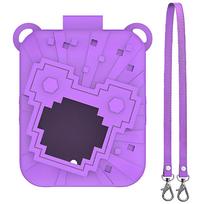 Silicone Cover for Bitzee Dis Ney Interactive Toy Case Anti-Drop Protective Skin Cover Silicone Protective Cover Protector Cover violetinė