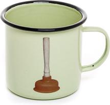 Seletti Puodelis Seletti Wears Toiletpaper Plunger emaliuotas