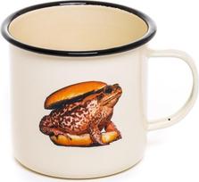 Seletti Puodelis Seletti Wears Toiletpaper Frog emaliuotas
