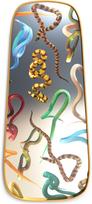 Seletti Veidrodis Seletti Wears Toiletpaper Snakes su mediniu rėmu 140 cm