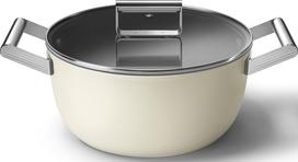 Smeg  Puodas 50's Style II 24 cm, kreminis