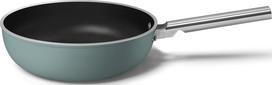 Smeg  Wok 50's Style II 30 cm, smaragdinis