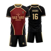 Anime Blue Lock Michael Kaiser Rinkinys Cosplay Kostiumai ISAGI Bastard Munchen NESS Futbolo Marškinėliai 3D Spausdinimas REO Futbolo Uniforma XXS