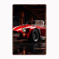 Shelby GT350 Boss Mustang Klasikinis Cobra Lenktyninis Automobilis Metalinis Plakatas Ženklas Klubas Sienų Tapyba Plokštelė Skardinė Kambario Dekoracija Namų Dekoras 20x30cm（7.8x11.8inch）