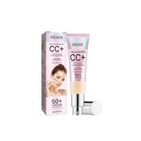 EELHOE CC+ Cream Illumination SPF 50 pilnas padengimas vidutiniu arba lengvu dėmių korektoriumi veidui Odos makiažas 30 ml Bright white 30ml white