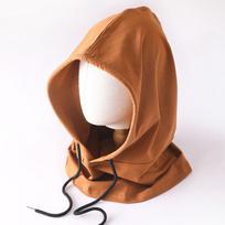 Streetwear Minkštos medvilnės Balaklava Žieminė kaklo šildymo kepurė su gobtuvu Sportui lauke Kepurės kepuraitės Vėjo nepralaidus galvos apdangalas Kepurės Moteris Vyras ruda