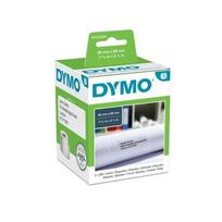 Dymo 99012 (S0722400) Etiketės 36 x 89mm, 2 ritinėliai x 260 etikečių, Balta