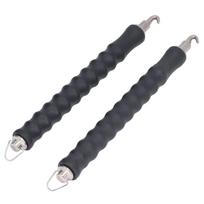 2 vnt. armatūros padangų vielos įrankis 30 cm bendras ilgis Nešiojamas automatinis sukimo traukimo kabliukų rinkinys