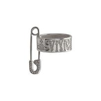 Vivienne Westwood Madingas Asmenybės Sąsagos Žiedas 925 Sidabro Žiedas Moteriški žiedai 6404007701P102P102 Box,M,Silver
