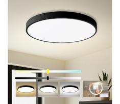 Brilagi - LED lubinis šviestuvas POOL LED/100W/230V 3000/4000/6000K Ø 80 cm juodas