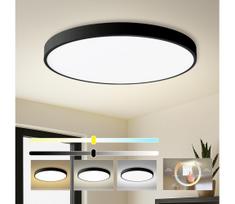 Brilagi- lubinis LED šviestuvas POOL LED/128W/230V 3000/4000/6000K skersmuo 100 cm juoda