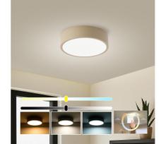 Brilagi - LED lubinis šviestuvas POOL LED/18W/230V 3000/4000/6000K skersmuo 20 cm, smėlio spalvos