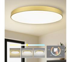 Brilagi-LED Lubinis šviestuvas POOL LED/180W/230V 3000/4000/6000K skersm. 120 cm auksinis
