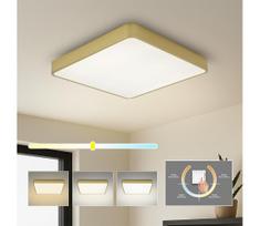 Brilagi - LED lubinis šviestuvas POOL LED/36W/230V 3000/4000/6000K 40x40 cm auksinės spalvos