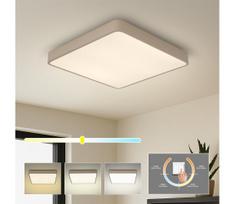 Brilagi - LED lubų šviestuvas POOL LED/48W/230V 3000/4000/6000K 50x50 cm smėlio spalvos