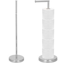 Tualetinio popieriaus laikiklis Springos TS0001, 2-in-1, chromuotas