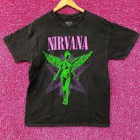 Nirvana In Utero Graphic Design 100% Cotton T-shirt Mens Tees Top 2XL pink