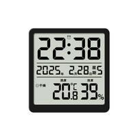 Itin plonas temperatūros ir drėgmės matuoklis, laikrodis, patalpų buitinis daugiafunkcis žadintuvas, elektroninis termometras, magnetiškai prilimpa prie šaldytuvo