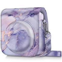 Fintie FUJIFILM instax mini 12 Instant Camera Protective Full PU Scratch with Shoulder Portable X Marble Case, Cover, Protection, Leather, Resistant,