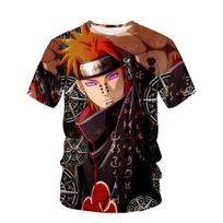 Berniukų „Naruto Breeze“ marškinėliai – Sakura, Kakashi ir Sasuke vaikiški marškinėliai su 3D spauda 100