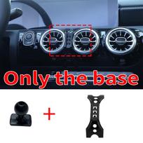Automobilio mobiliojo telefono laikiklis Mercedes Benz A klasės CLA A200 A180 W177 2019~ 2025 GPS laikiklis Navigacijos stovas Automobilio priedai