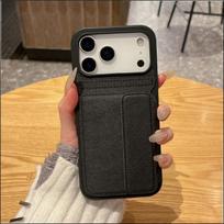 2IN1 Matte Leather Texture Wallet Card Slots Holder Phone Case For iPhone 15 14 13 12 11 16 17 Pro Max Plus XR Phone Wallet Case iPhone 17 Pro Max juoda