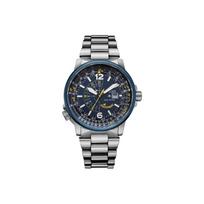 CITIZEN Blue Sky Collection Kvarcinis Mechanizmas Nerūdijančio Plieno Apyrankė Laikrodis Vyriški Laikrodžiai Mėlynas Ciferblatas BJ7006-56L Blue Dial