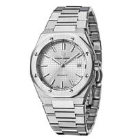 Pagani Design Pagaminta SEIKO NH35 Royal Oak Automatinis su Tinkančiu prie kostiumo Nerūdijančio plieno Guminis Safyro Puikiai tinka PAGANI DESIGN Vyriškam laikrodžiui, Japonija, balta