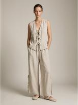 L'ARTE MILANO Moteriškos kelnės, Capsule Collection, 100% linas