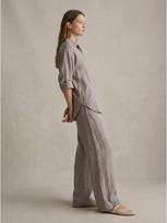 L'ARTE MILANO Moteriškos kelnės, Capsule Collection, 100% linas