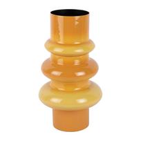 Oranžinės spalvos iš geležies vaza (aukštis 30 cm) Grato – PT LIVING